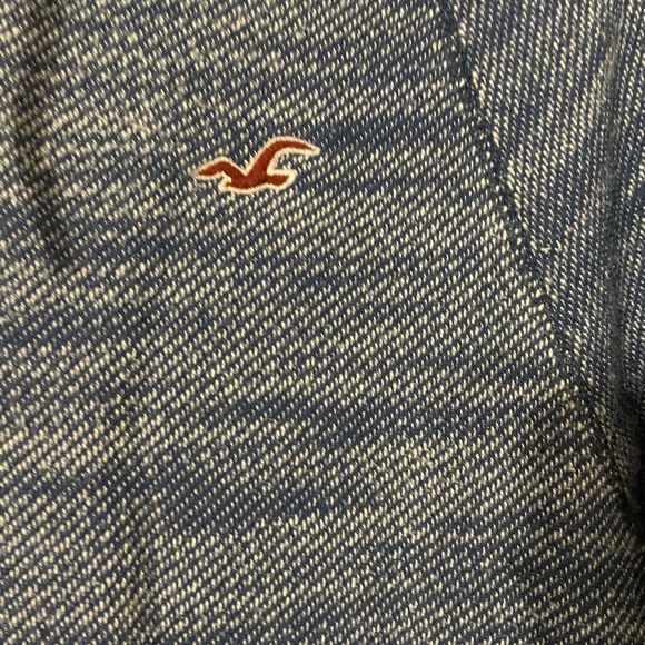 Hollister Blue Hoodie. Size XL. Good condition - Picture 3 of 4